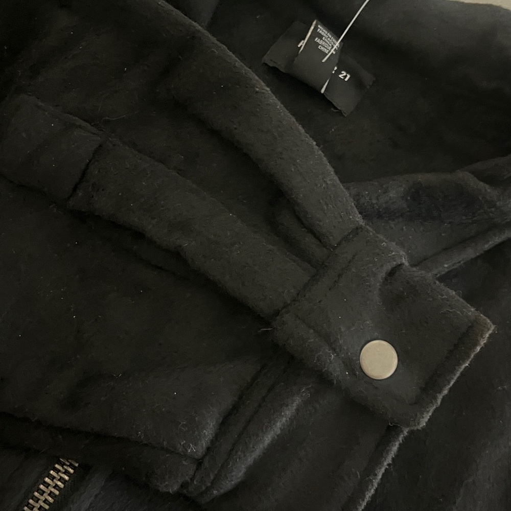 Forever 21 21
ZIP-UP TRUCKER JACKET size xxl black BNWT - Picture 9 of 10
